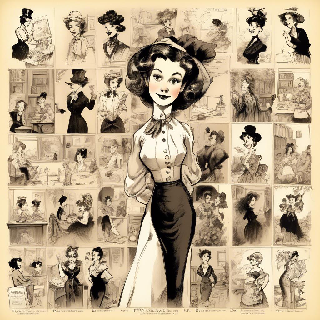 Pretty In Ink: Women Cartoonists 1896-2013 by Trina Robbins